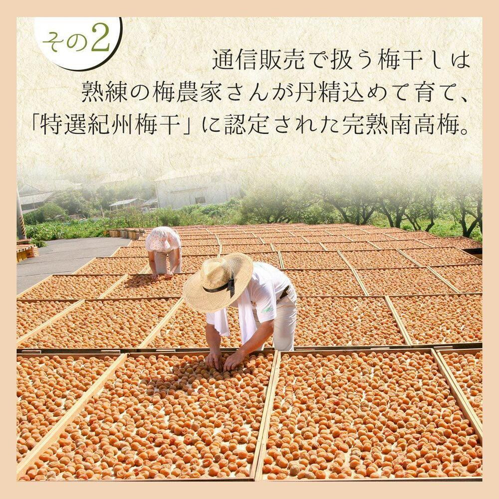 紀州産南高梅 梅干し しらら  500g 減塩 梅干 塩分5% 中田食品