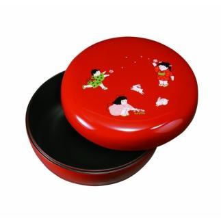 菓子器 6.0寸 ほほえみわらべ 大【YG94】