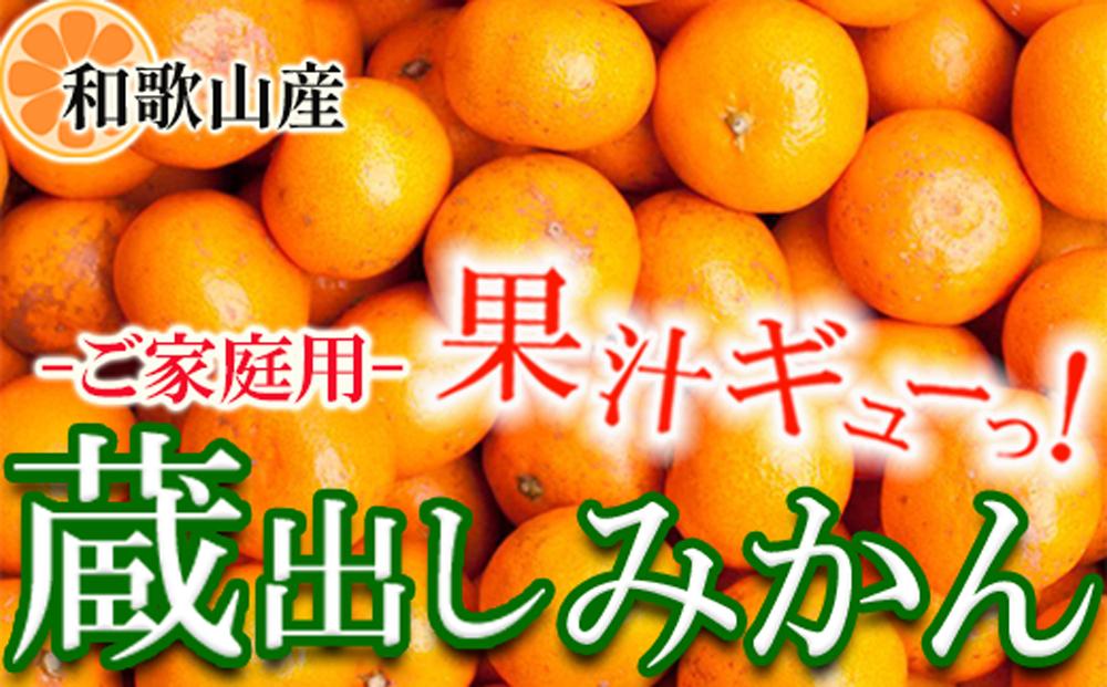 ［先行予約］家庭用 蔵出しみかん7.5kg+250g（傷み補償分）［2027年1月中旬から2027年2月末日頃、順次発送予定］［IKE241］