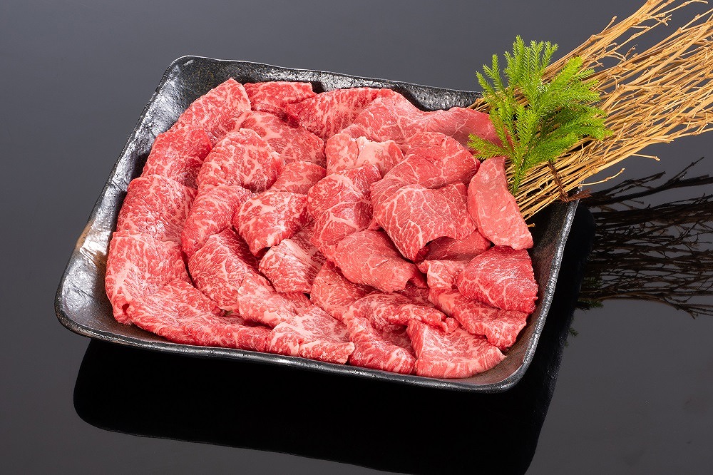 「熊野牛」 特選モモ焼肉 600g 4等級以上和歌山県産 黒毛和牛