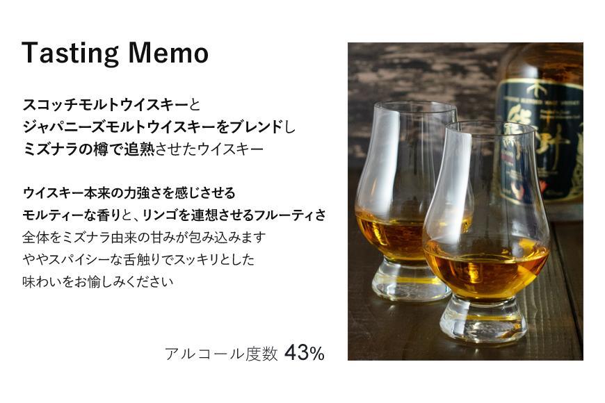 JAPAN MADE BLENDED MALT WHISKY 熊野