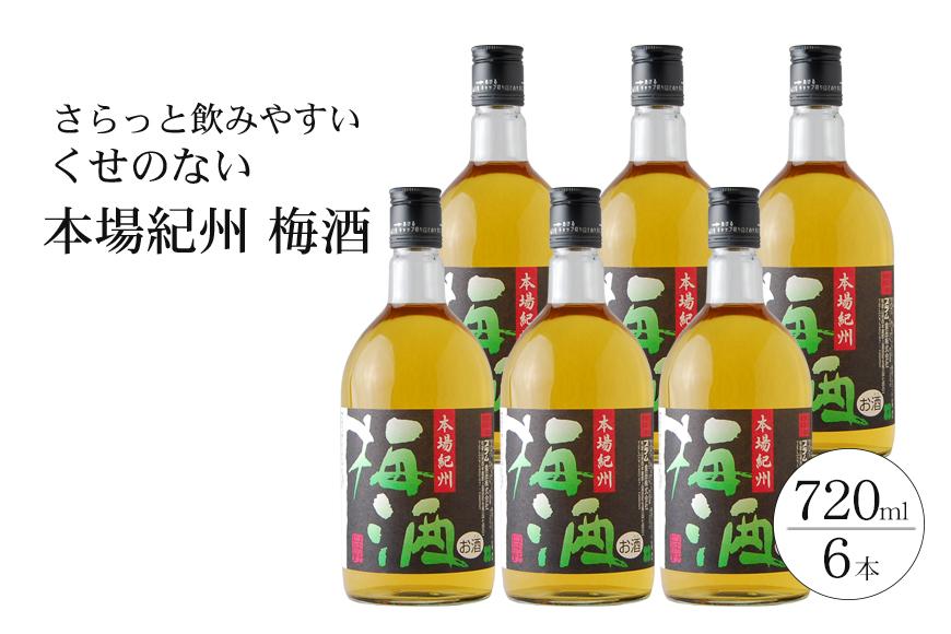 本場紀州 梅酒 6本セット