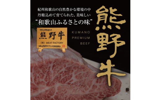 熊野牛 サーロインステーキ 200g×2枚 / 和牛 肉 にく お肉 熊野 サーロイン ステーキ 和歌山 牛【mtf429A】