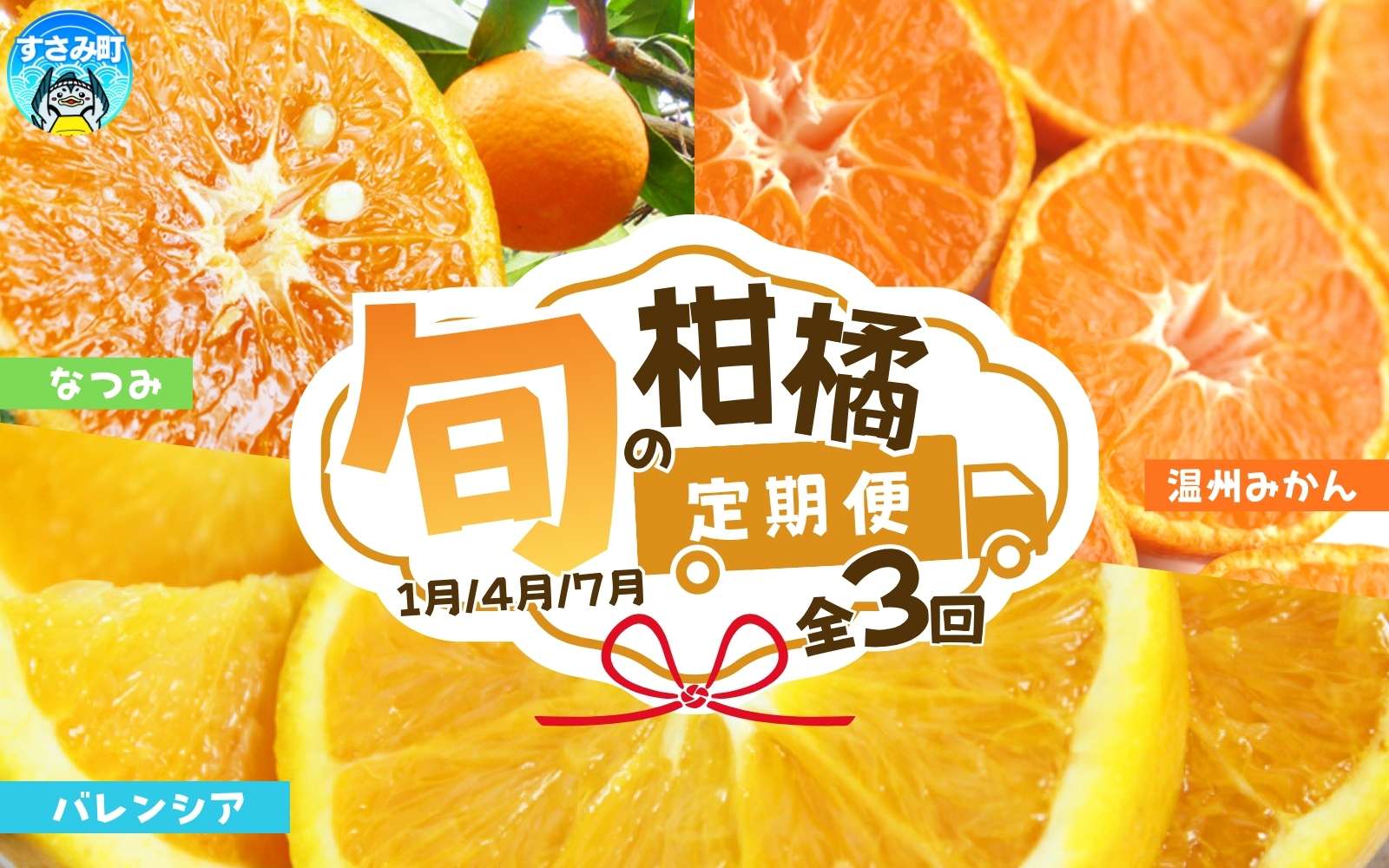 【全3回】紀州和歌山産旬の柑橘定期便 (みかん・なつみ・バレンシア) 【tkb378】