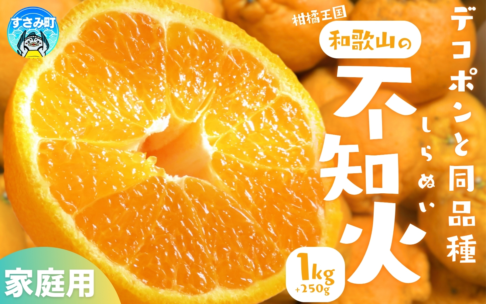 【先行予約】 不知火 【デコポンと同品種・人気の春みかん】 家庭用 1kg+250g（傷み補償分）【わけあり・訳あり】＜2月より発送＞ ※北海道・沖縄・離島への配送不可 不知火 デコポン 柑橘 【ikd161C】