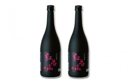 紀州梅酒 紅南高　720ml×2本 化粧箱入り/南高梅 和歌山 リキュール うめ ウメ 梅酒 お酒 酒 紀州 【eki117A】