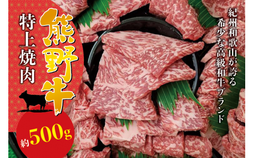 希少和牛 特上 焼肉 約500g ＜冷蔵＞ 焼肉 牛肉 【sim110】