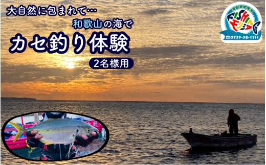 【2名様用】大自然に包まれて…和歌山の海でカセ釣り体験 (経験者向け) / 釣り 紀州 和歌山 南紀 船釣り イカダ釣り 釣り放題 のんびり 貸し切り 体験 【fms002】