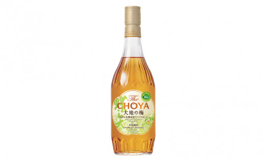 The CHOYA 大地の梅 700ml×6本(1ケース)/梅酒 梅 ウメ お酒 リキュール チョーヤ 有機 オーガニック 紀州 和歌山 国産【kis107-1】