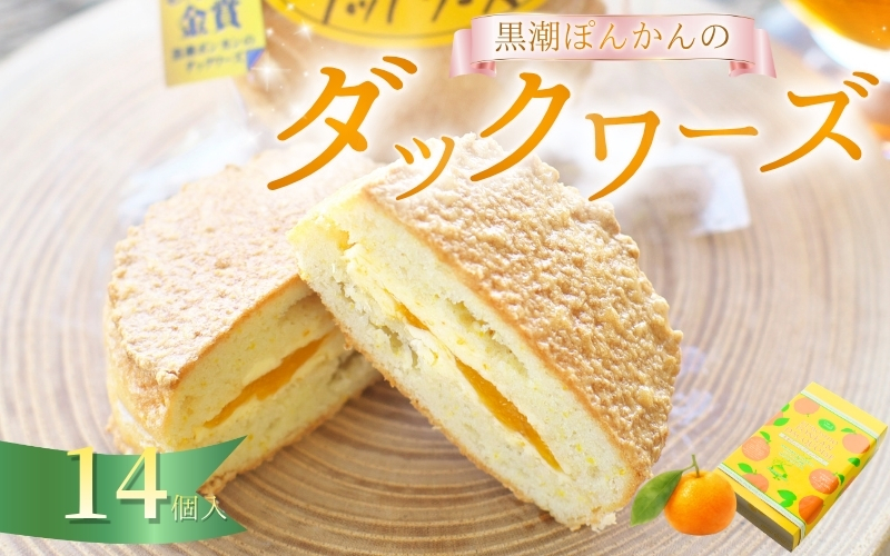 黒潮ぽんかんのダックワーズ（14個入り）