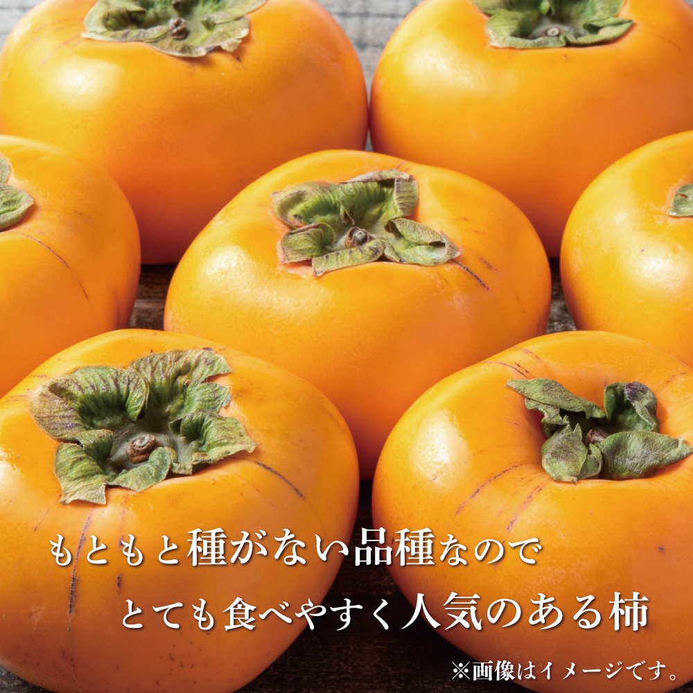 【2024年発送】種なし柿 3kg以上【串本グルメ市場】
