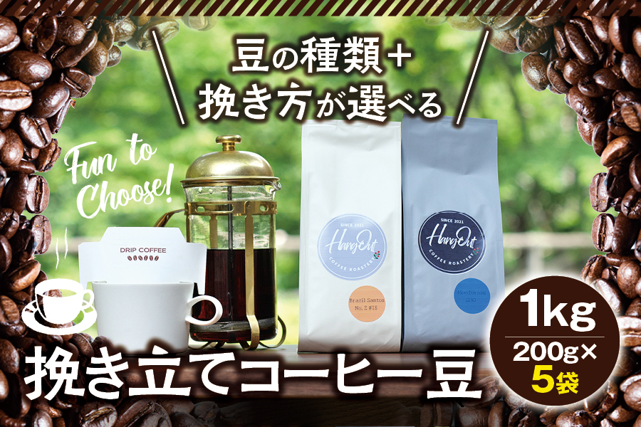 【細挽き】（ブレンド3+ホンジュラス2）挽き立てコーヒー豆 750gセットセット コーヒー豆 焙煎 コーヒー