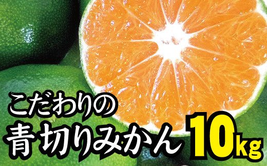 【2024年秋頃発送予約分】【農家直送】こだわりの青切りみかん 約10kg  有機質肥料100%　 サイズ混合　※2024年9月下旬より順次発送予定（お届け日指定不可）【nuk108B】