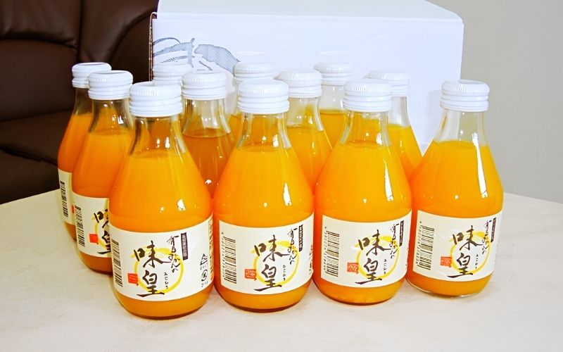 有田みかんの味皇（あじおう）180ml×12本