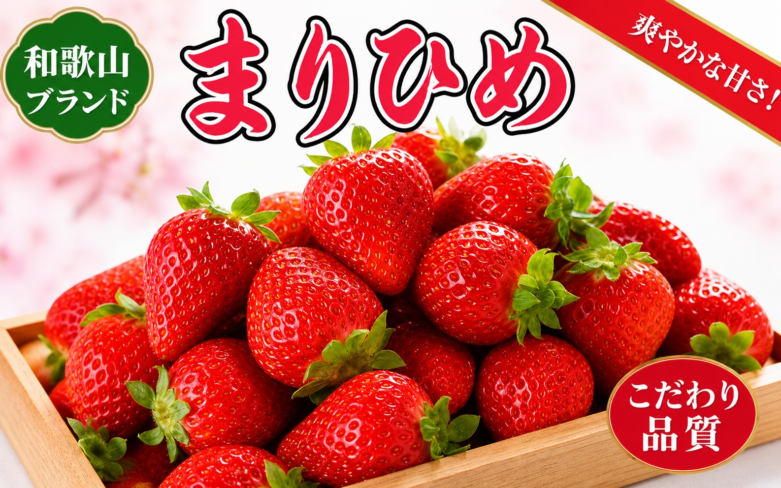 【来シーズン先行予約】紀州和歌山ブランドいちご「まりひめ」約250g×4P ※2027年3月上旬頃～3月下旬頃に順次発送予定（お届け日指定不可）【uot758B】