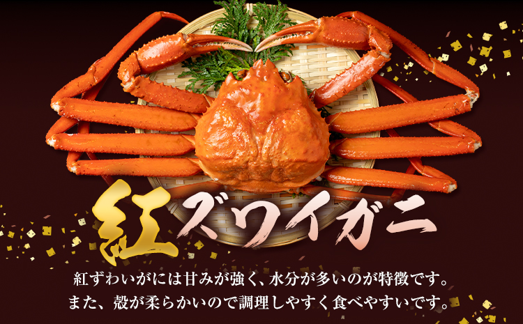 かに 姿 訳あり 紅ズワイガニ 1kg ボイル済み冷蔵《2024年11月上旬-2025年4月中旬頃出荷》お魚センターみくりや 鳥取県 八頭町 蟹 かに カニ 鍋 紅ズワイガニ ズワイ蟹 ボイル 送料無料