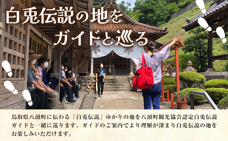 八頭白兎伝説 ガイドと巡る もうひとつの伝説 八頭町観光協会 《60日以内に出荷予定(土日祝除く)》 鳥取県 八頭町 ガイド 伝説 歴史 観光ガイド 観光 白兎伝説 送料無料