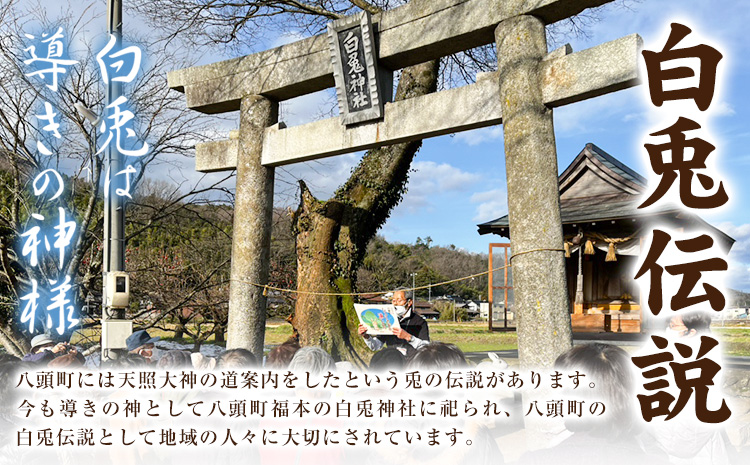 八頭白兎伝説 ガイドと巡る もうひとつの伝説 八頭町観光協会 《60日以内に出荷予定(土日祝除く)》 鳥取県 八頭町 ガイド 伝説 歴史 観光ガイド 観光 白兎伝説 送料無料