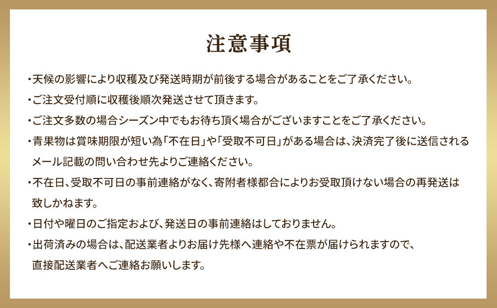 299.【先行予約】王秋梨 3kg前後 ◇◇　※2026年10月下旬～12月上旬頃に順次発送予定