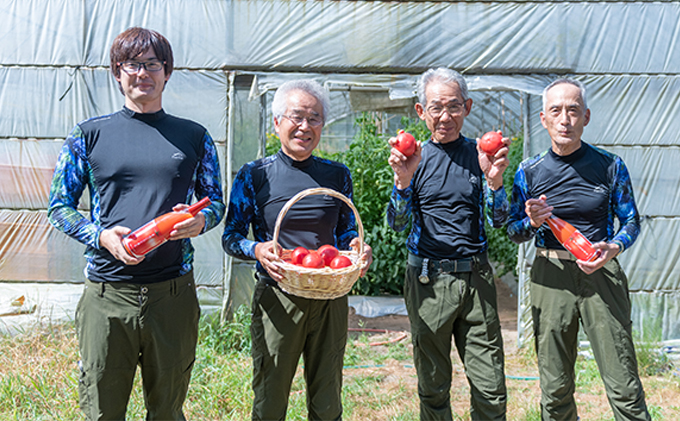 星降る里 鳥取県日南町のトマトジュース 食塩不使用 2種2本 セット