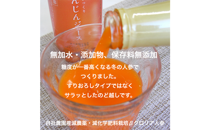 星降る里 鳥取県日南町の飲みきりサイズのミニボトル トマトジュースとにんじんジュース 8本セット