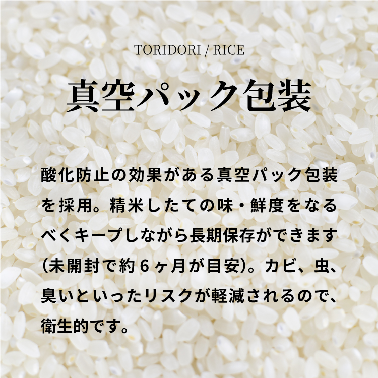 【新米】【令和6年産】鳥取県産コシヒカリ 10kg（5kg×2）米 コシヒカリ こしひかり お米 白米 精米 10キロ おこめ こめ コメ 送料無料 真空パック包装 真空包装 長期保存 単一原料米 鳥取県日野町産