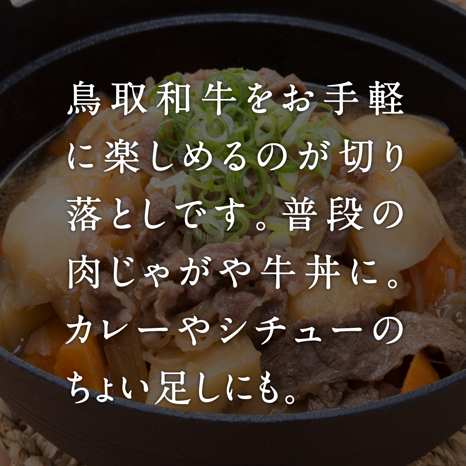 鳥取和牛切り落とし 400g HN40【やまのおかげ屋】