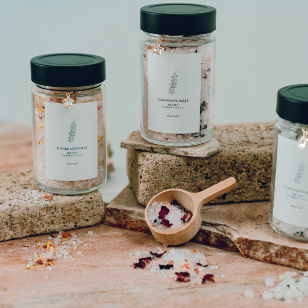 FLOWER BATH SALT（ラベンダー）×1本 / バスソルト 癒し デトックス 春の柚 0929