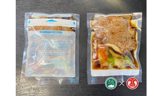 ＜だんだんキッチン＞鳥取和牛　すき焼き重の具（4食分入り）大山ブランド会 42-DS7 1182