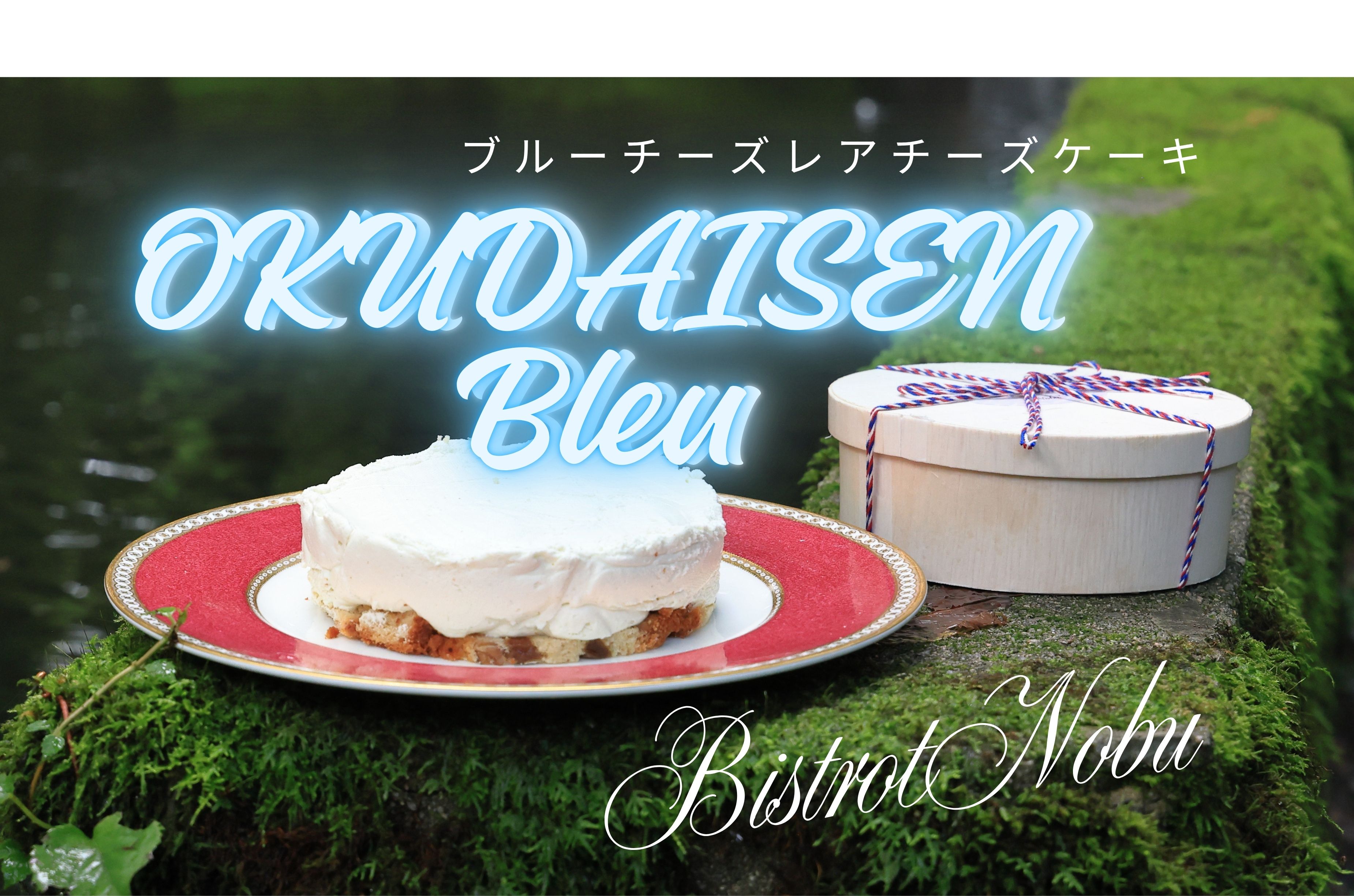 OKUDAISEN　Bleu ～ブルーチーズのレアチーズケーキ～ 1ホール ビストロノブ ミシュラン 1191