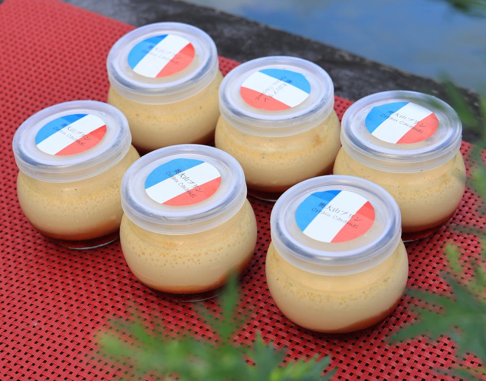 奥大山プリン ６個入り ビストロノブ ミシュラン ビブグルマン　1192