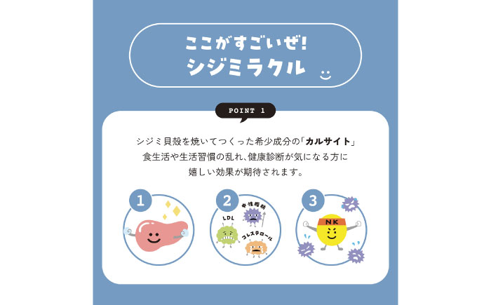 あしたのためのサプリ　シジミラクル1日分×24包（24日分）　島根県松江市/合同会社ミクスル [ALHX002]