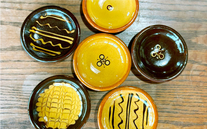 小皿 6枚組 島根県松江市/株式会社湯町窯 [ALDM007]