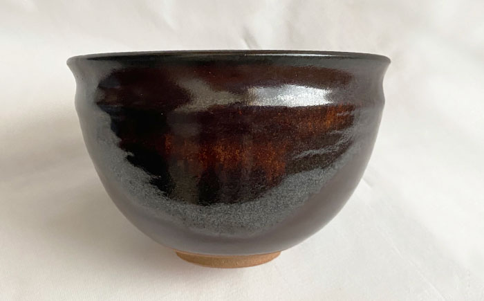 【数量限定8皿】鉄釉 茶碗 島根県松江市/火の川焼松江陶苑 [ALGH001]