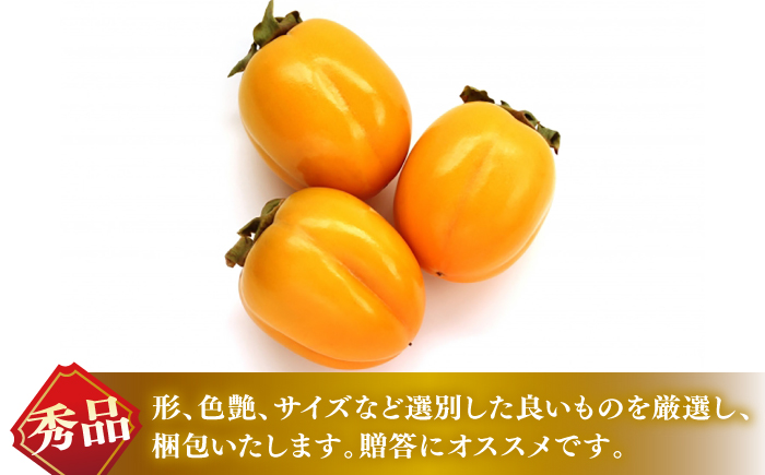 【先行予約】【秀品】 とろ〜り甘さの極み！合わせ柿 6玉 島根県松江市/マルカミ農縁株式会社 [ALCM003]