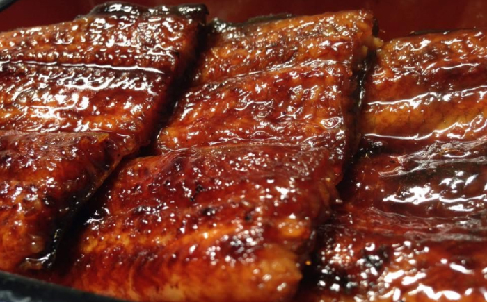 国産うなぎの蒲焼×5尾（頭付き）鰻 ウナギ かば焼き 島根県松江市/うなぎの源内 [ALHE003]