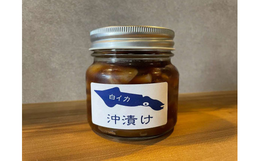 白イカ(ケンサキイカ)の沖漬け240g×2個セット 島根県松江市/海ひこ株式会社 [ALDY004]