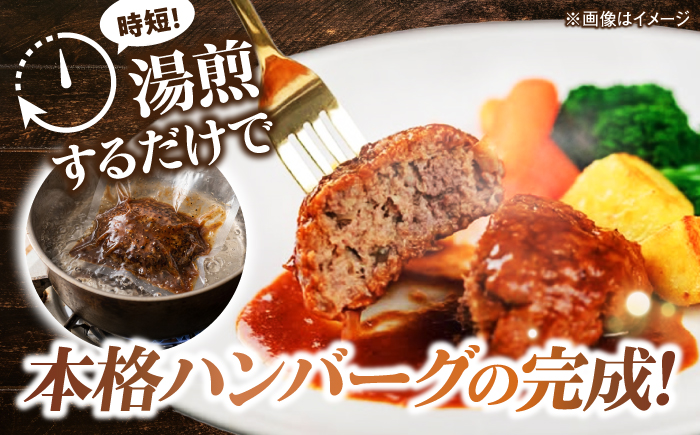 黒毛和牛100％トマトソースハンバーグ 計8個 島根県松江市/株式会社MJビーフ [ALIO002]