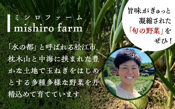 【訳あり】【数量限定30個】【先行予約/2026年6月上旬以降順次発送】美味しまねゴールド認証取得！ 松江市産 春おとずれ新たまねぎ 5kg 島根県松江市/mishiro farm [ALIJ001]