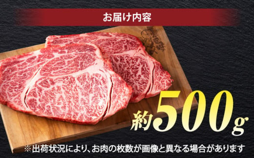 極上厳選！受賞歴多数 しまね和牛 ステーキ(500g) 島根県松江市/株式会社O.R.C [ALEF010]