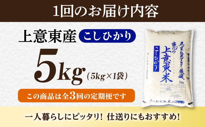 ＜令和8年産 新米 先行予約受付中＞【全3回定期便】新米コシヒカリ5kg【2026年10月以降発送】島根県松江市/株式会社沼田米穀店 [ALBU019]