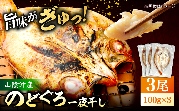 山陰沖産のどぐろ一夜干し100g以上×3 島根県松江市/平野缶詰有限会社 [ALBZ060]