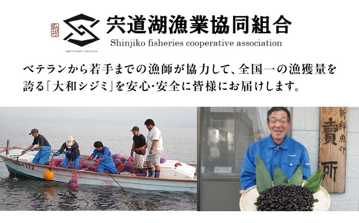【全6回定期便】地元でも入手困難なレアサイズ！ Lサイズ 宍道湖産ヤマトシジミ(冷凍砂抜き済み)1kg×2袋(2kg) 島根県松江市/宍道湖漁業協同組合 [ALAZ010]
