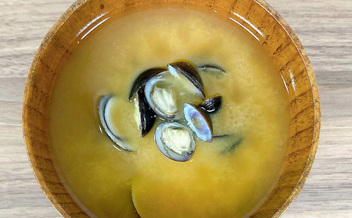 毎日食べたい！宍道湖産大和しじみの即席しじみ汁(合わせ味噌)46g×20袋〜連続テレビ小説「ばけばけ」ロゴライセンス商品〜  島根県松江市/平野缶詰有限会社 [ALBZ045]