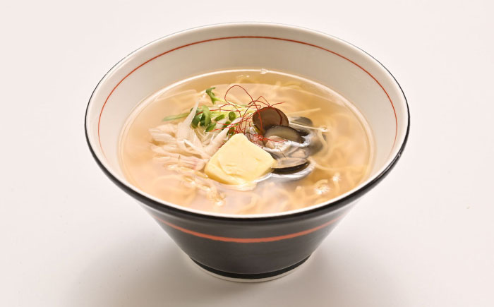 宍道湖産しじみ使用 しじみラーメン貝付 6食セット 島根県松江市/株式会社なかたか [ALBQ003]