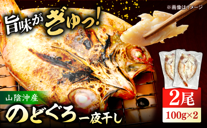 山陰沖産のどぐろ一夜干し100g以上×2 島根県松江市/平野缶詰有限会社 [ALBZ059]