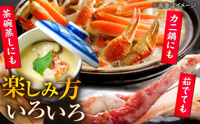急速冷凍で旨みをぎゅっと閉じ込めた！松葉ガニボイル姿800g以上(1〜2枚) 島根県松江市/中浦食品株式会社[ALBO002]