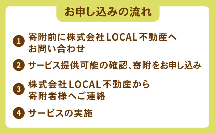 空家管理サービス 年間プラン（月2回見守り）　管理 管理人 空き家 空き家管理 家　島根県松江市/local不動産 [ALGM001]