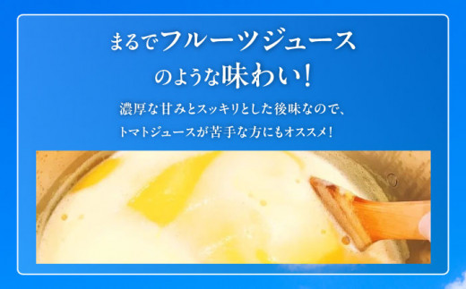 希少なチェリートマトを贅沢に使用！黄色いプレミアムトマトジュースセット 500ml×2本 島根県松江市/株式会社ちいきおこし [ALBK005]