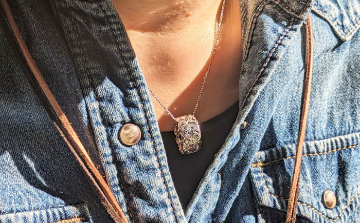 ハワイアンジュエリー　シルバー マリンリング兼ペンダント 島根県松江市/アーティストリー&アイ合同会社 [ALFK002]